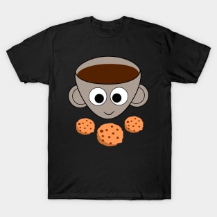 Funny coffee and cookies T-Shirt